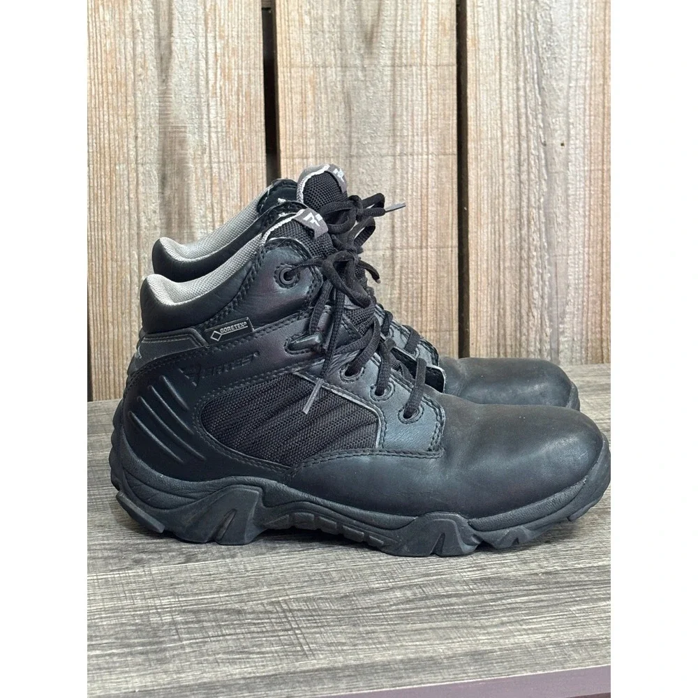 Bates GX-8 Gore-Tex Waterproof‎ Tactical Boots Black Leather Mens 8